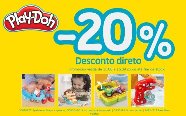 comprar playdoh com desconto