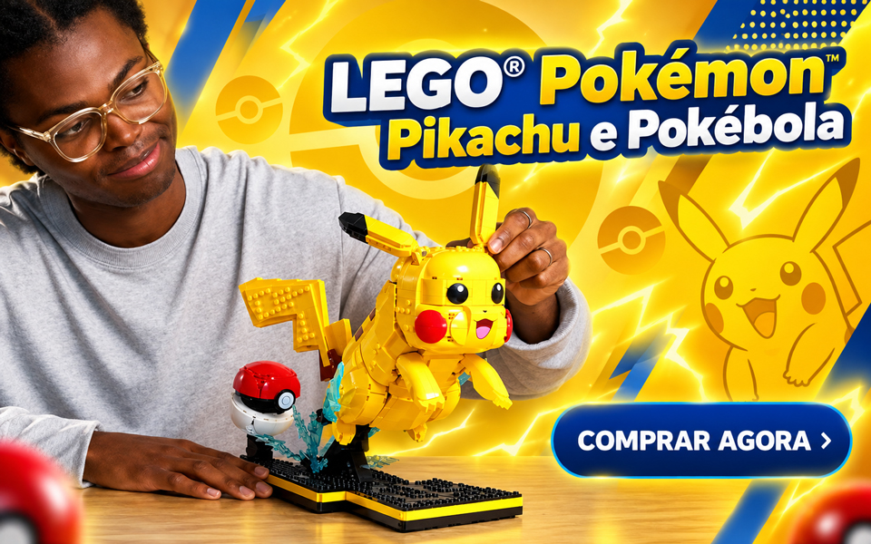 LEGO Pokémon Pikachu e Poké Bola