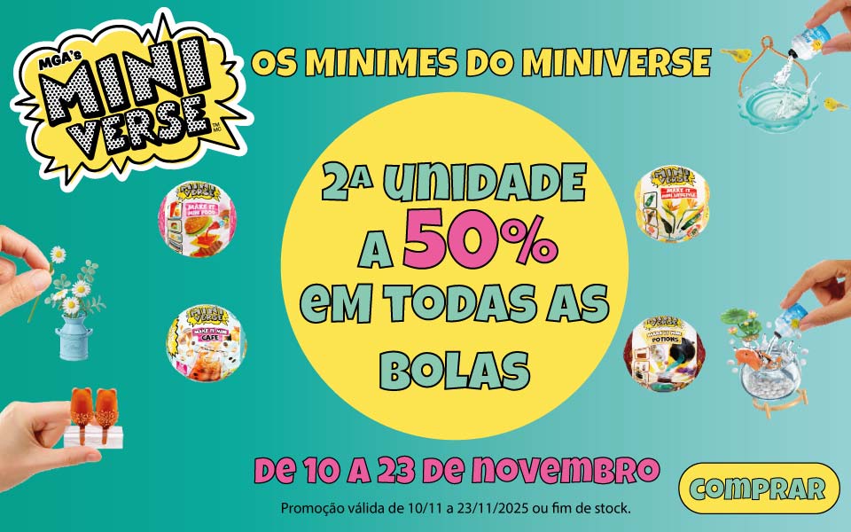 comprar brinquedos miniverse com desconto