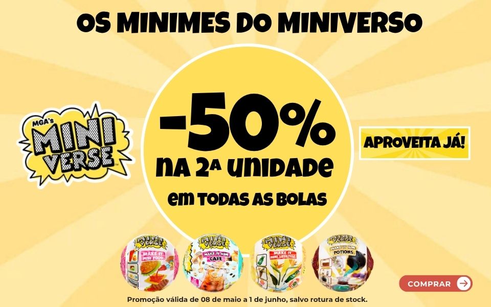 Promo&ccedil;&otilde;es em brinquedos Miniverse