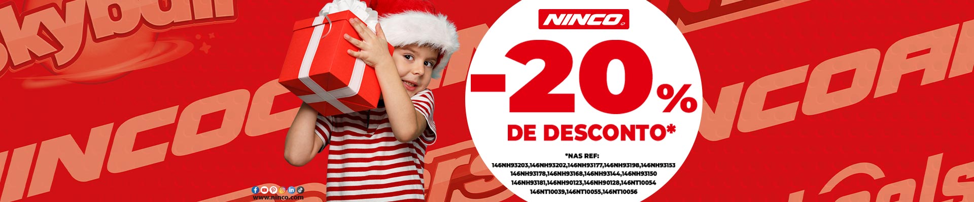 Desconto brinquedos Ninco Promoção Natal Ninco