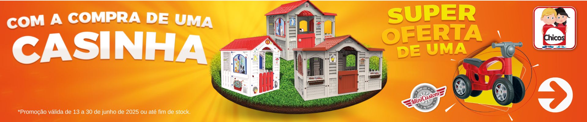 comprar casinhas de jardim com oferta