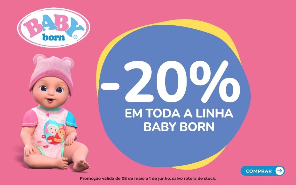 Promo&ccedil;&otilde;es em brinquedos Baby Born