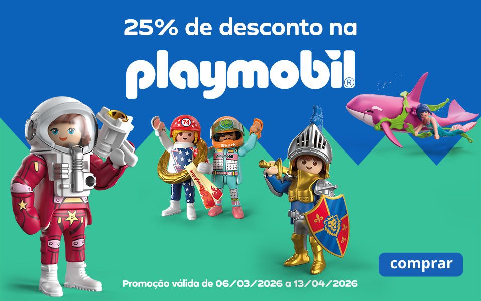Promo&ccedil;&otilde;es em brinquedos Playmobil
