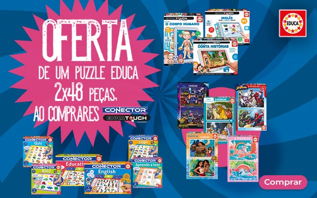 oferta em brinquedos educa