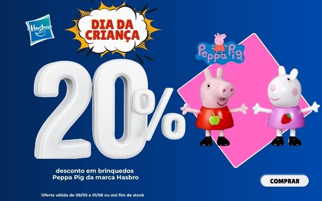 comprar brinquedos Peppa PIg em promoção