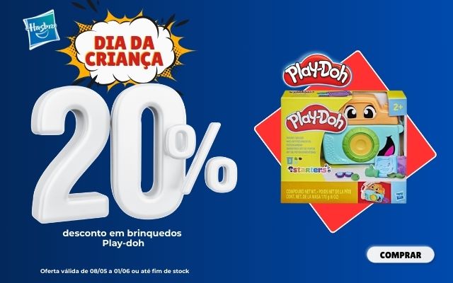 comprar brinquedos playdoh com promoção