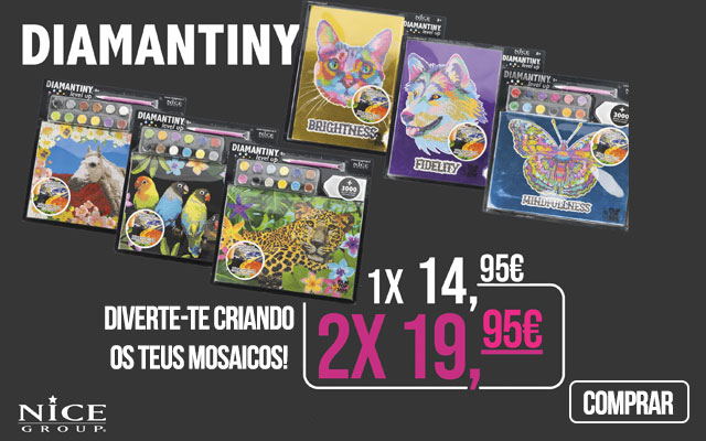 Promoção mosaicos diamantiny