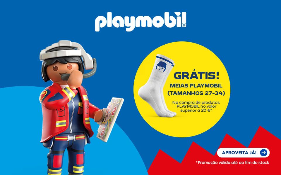 oferta em playmobil Promoções em brinquedos playmobil