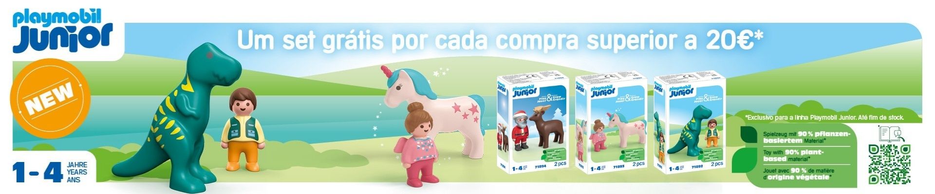 Oferta figura em playmobil junior