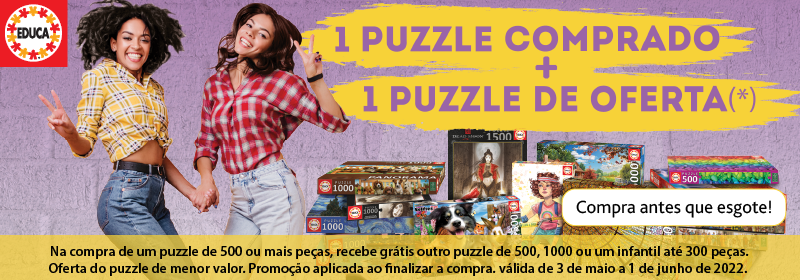 comprar puzzles educa em promoção