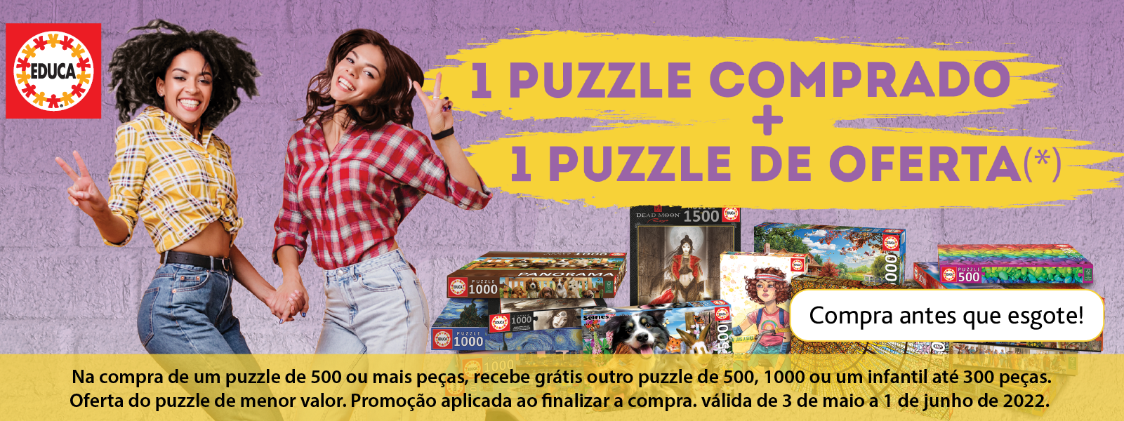 Comprar puzzles em promoção online