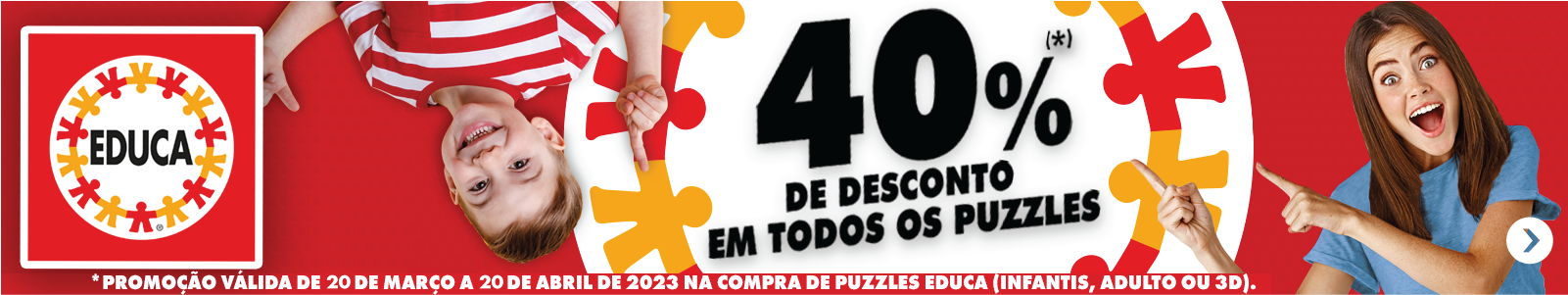 Puzzles até 50 peças