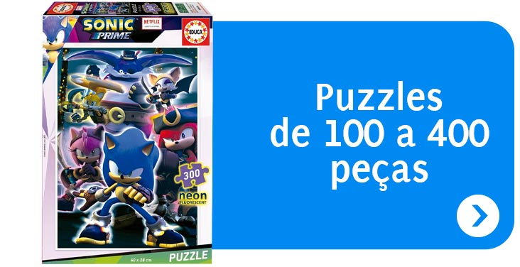 Puzzles de 100 a 400 peças