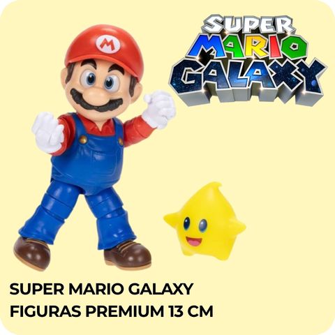 comprar brinquedos Super Mario Galaxy figuras Premium 13 cm Mario online
