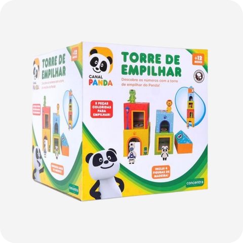 comprar brinquedos torre de empilhar do Panda online